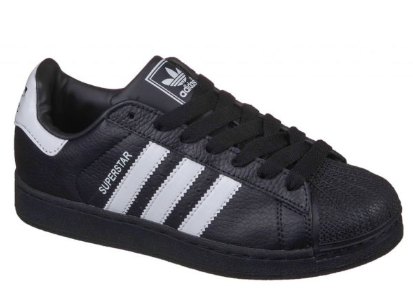Adidas Superstar черные с белым black white (35-45)