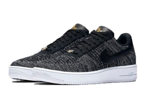 Nike Air Force 1 Low Flyknit серые (41-44)