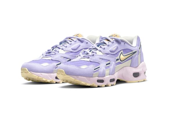 Nike Air Max 96 II Purple Dawn фиолетовые замшевые женские (35-39)