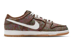 Nike SB Dunk Low Paisley Brown коричневые мужские-женские (40-44)